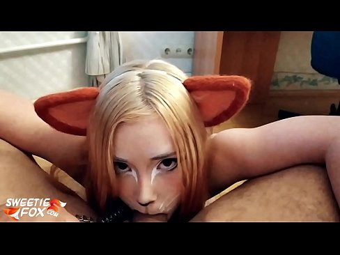 ❤️ Kitsune waxay liqaysaa dick oo afkeeda ku dhufatey ️❌ Porno Guri  ❤